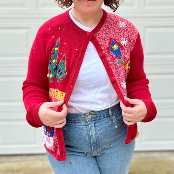 Vintage Christmas Sweater | Bobbie Brooks XL - Picture 12 of 12